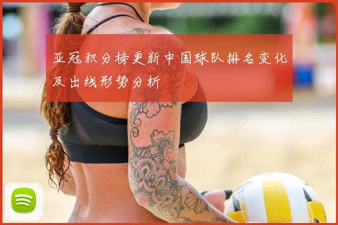 亚冠积分榜更新中国球队排名变化及出线形势分析